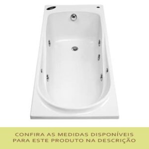Banheira de Hidromassagem Andria - Mondialle