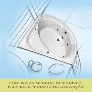 banheira de hidromassagem ascoli canto