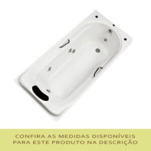 Banheira de Hidromassagem Ascoli Master - Mondialle