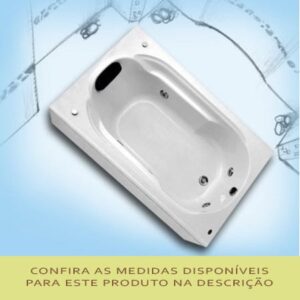 Banheira de Hidromassagem Leuca - Mondialle