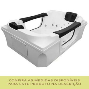 banheira de hidromassagem macerata dupla