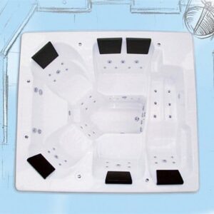 Spa Milano - Mondialle - 6 Pessoas - 2,40x2,20x0,94