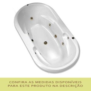 Banheira de Hidromassagem Modena - Mondialle