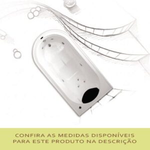Banheira de Hidromassagem Nice - Mondialle