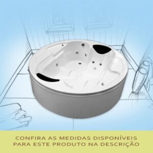 Banheira de Hidromassagem Ostia Premium - Mondialle