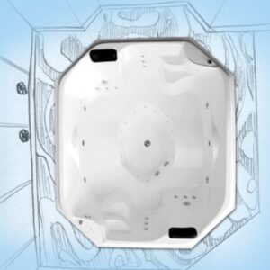 Spa Piccolo - Mondialle - 4 Pessoas - 2,10x1,80x0,75