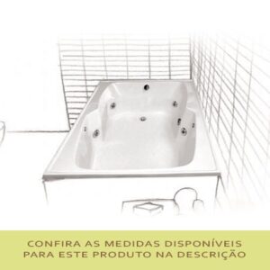 Banheira de Hidromassagem San Remo - Mondialle