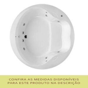 Banheira de Hidromassagem Catania - Mondialle