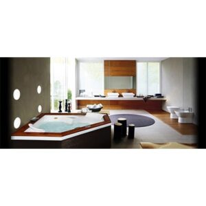 Banheira de Hidromassagem Flexa Wood