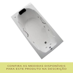 Banheira de Hidromassagem Pavia - Mondialle