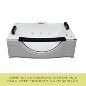Banheira de Hidromassagem Potenza Dupla - Mondialle