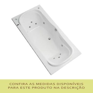 Banheira de Hidromassagem Rieti - Mondialle