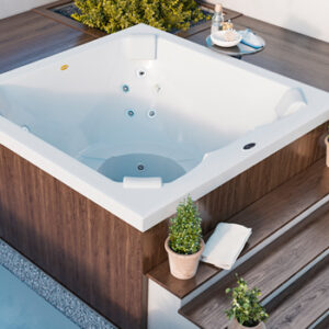 Spa J185 - JACUZZI® - 4 Pessoas - 1,80x1,80x0,89