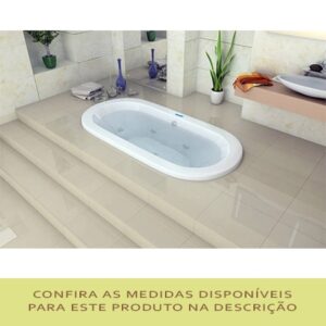 Banheira de Hidromassagem Linea Linha Plus - Maxifibras